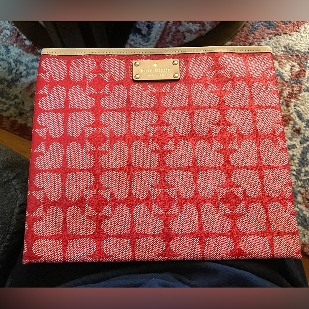Kate Spade- Red Heart Design Bag